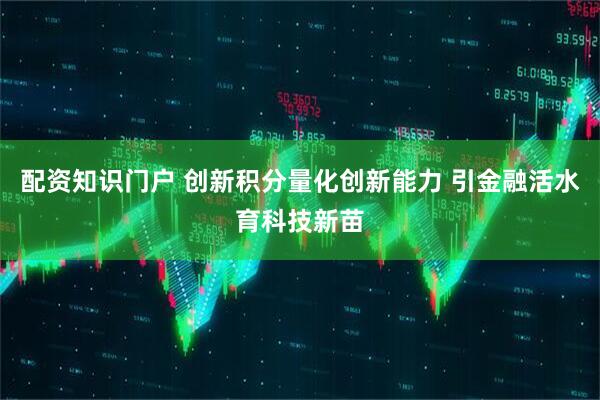 配资知识门户 创新积分量化创新能力 引金融活水育科技新苗