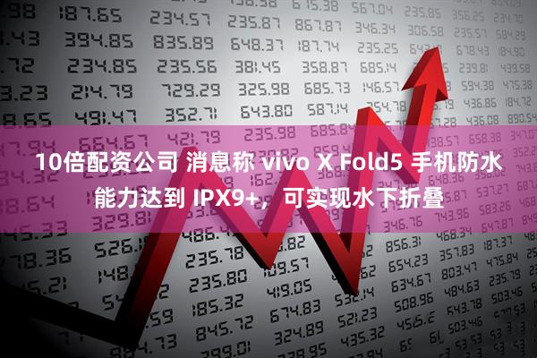 10倍配资公司 消息称 vivo X Fold5 手机防水能力达到 IPX9+，可实现水下折叠